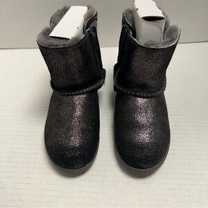 UGG Glittery Black Kids Boots